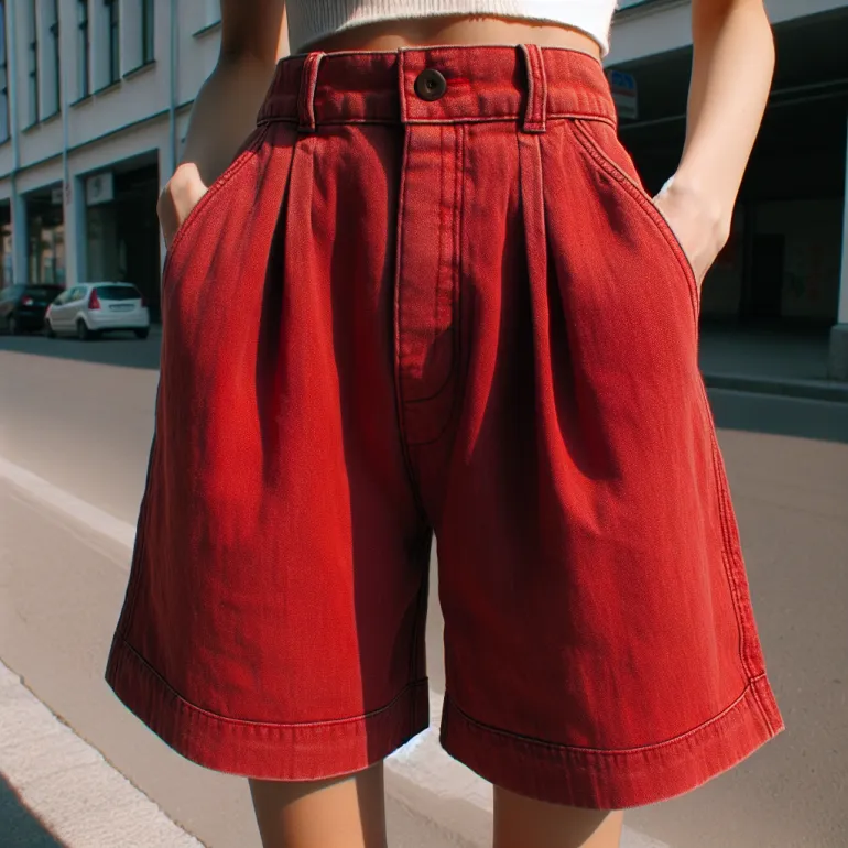 Короткие широкие штаны: Модный тренд или практичное решение?