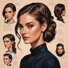 Как работает прическа с заколками по бокам? Разбираемся в деталях