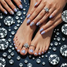 Что такое педикюр со стразами? Подробный обзор и практические советы