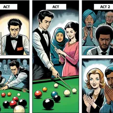 игроки в снукер